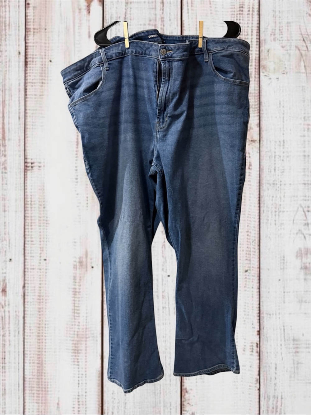 Old Navy Women's Blue Boot-Cut Jeans